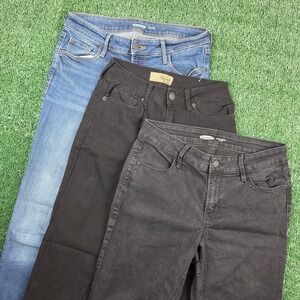 Bundle of 3 Pairs Skinny Jeans Old Navy + Hybrid & Company Rockstar Super Skinny